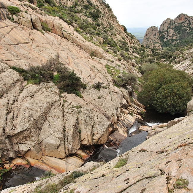 Rio Coxinas, descent to the valley