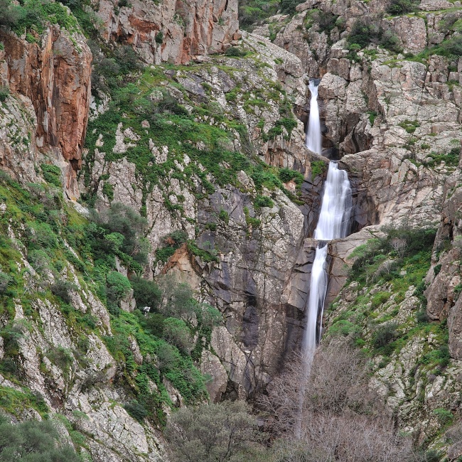Sa Spendula waterfall