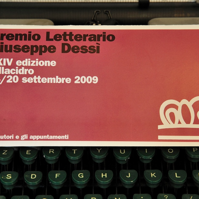 Premio Letterario Giuseppe Dessì, locandina edizione 2009