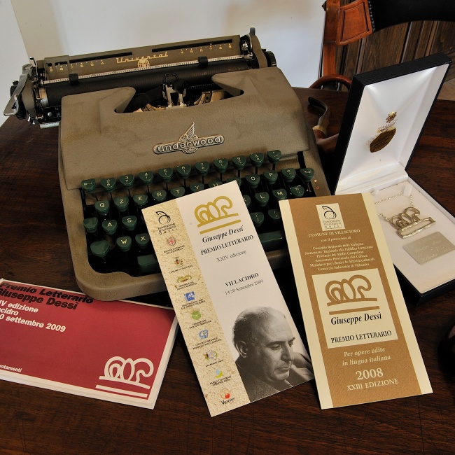 Premio Letterario Giuseppe Dessì, materiale promozionale
