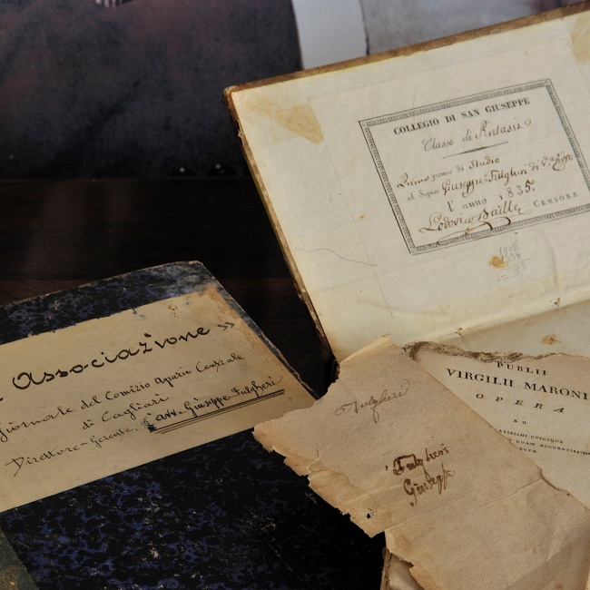 Particolare di alcuni libri