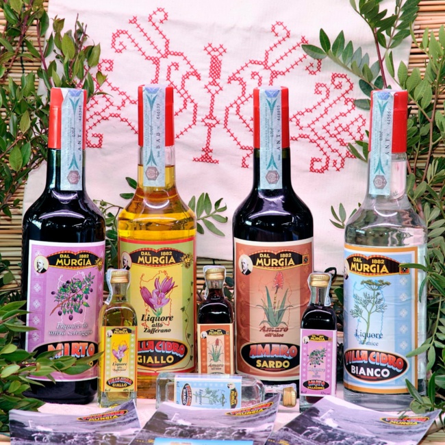Villacidro Murgia, liqueurs