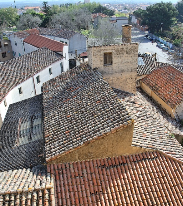 Veduta dall'alto del vecchio impianto