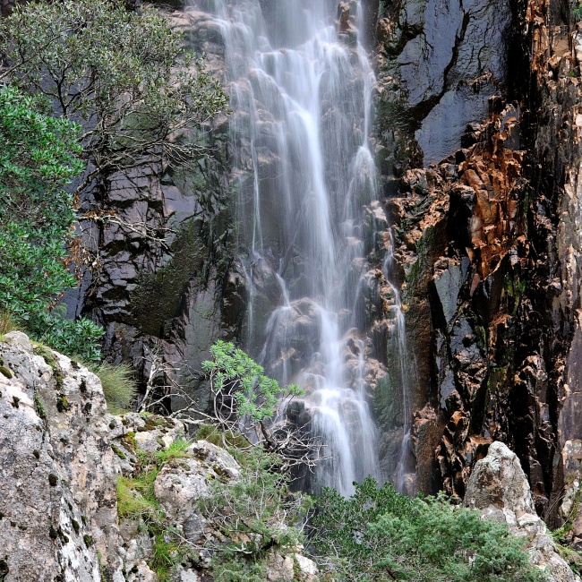 Detail of the water fall