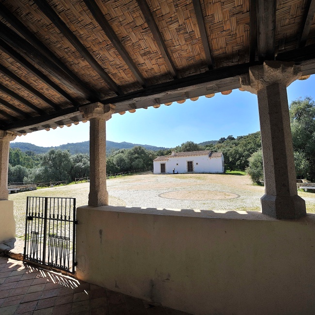 Loggia of the country church