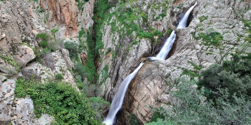 Le cascate del Linas