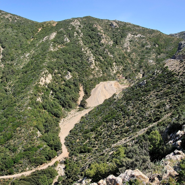 Panorama del territorio minerario