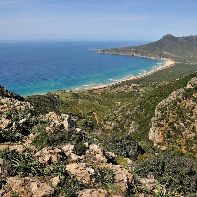 Panoramica della costa