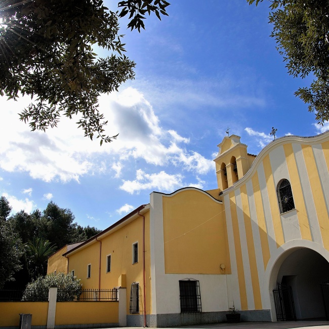Esterno della chiesa di Santa Lucia